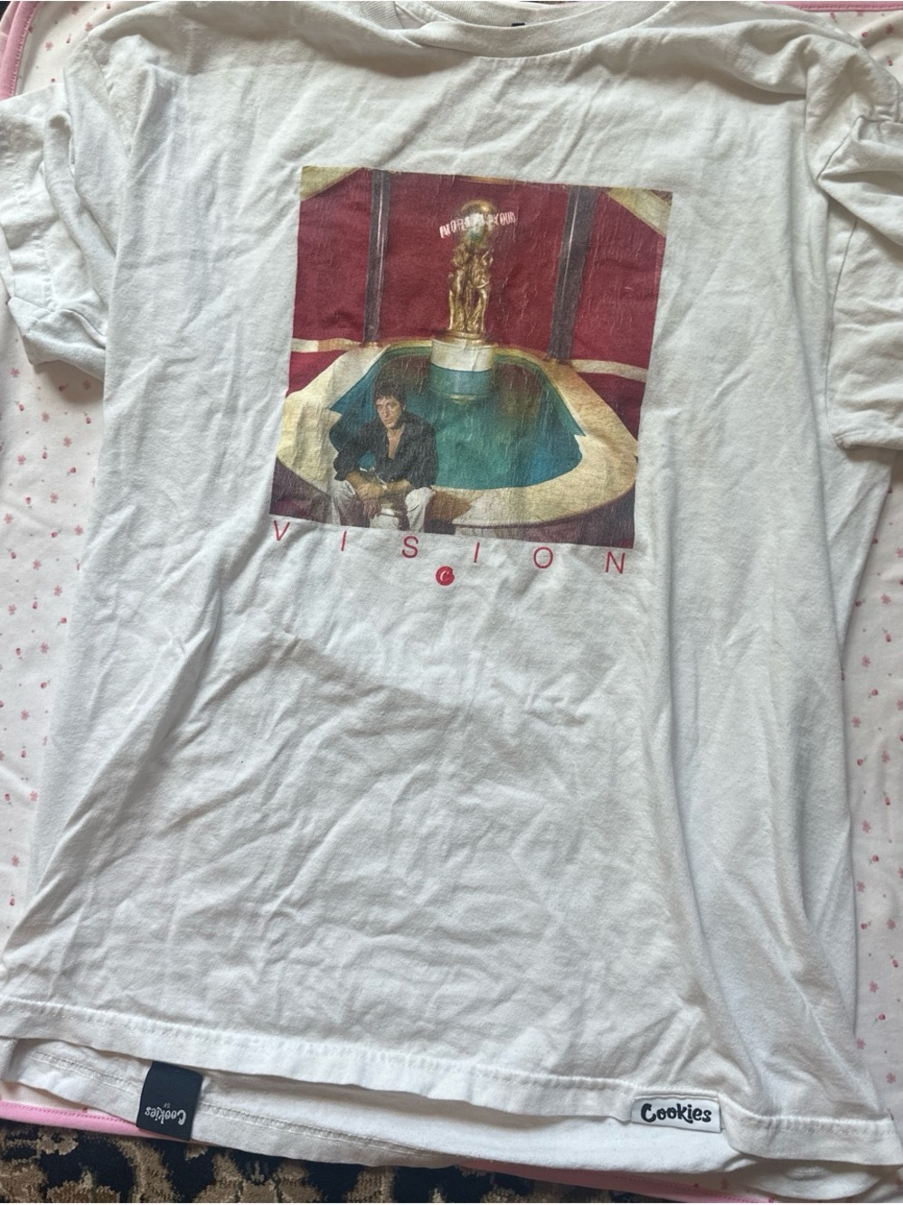 Cookies White "Vision" Graphic Short Sleeve Tee